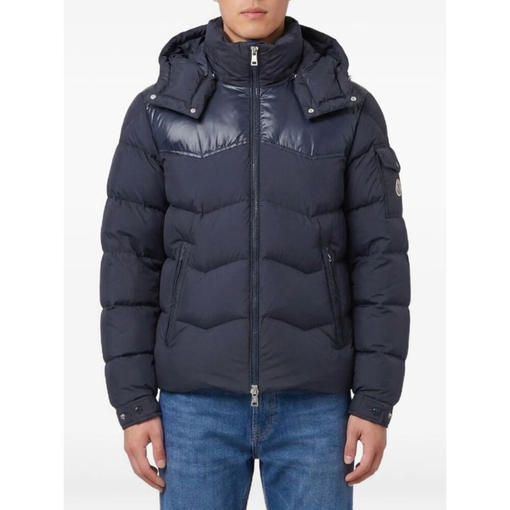 Moncler Blue Jackets - Padded & Down Jackets Men
